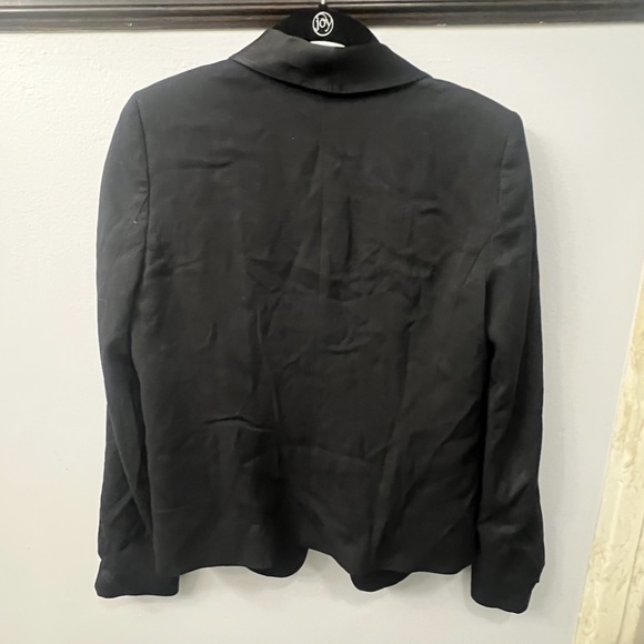 ZARA WOMEN’S LONG SLEEVE BLAZER, SIZE US XS, BLACK - Picture 8 of 11